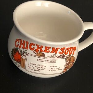 Vintage Chicken Soup Mug
